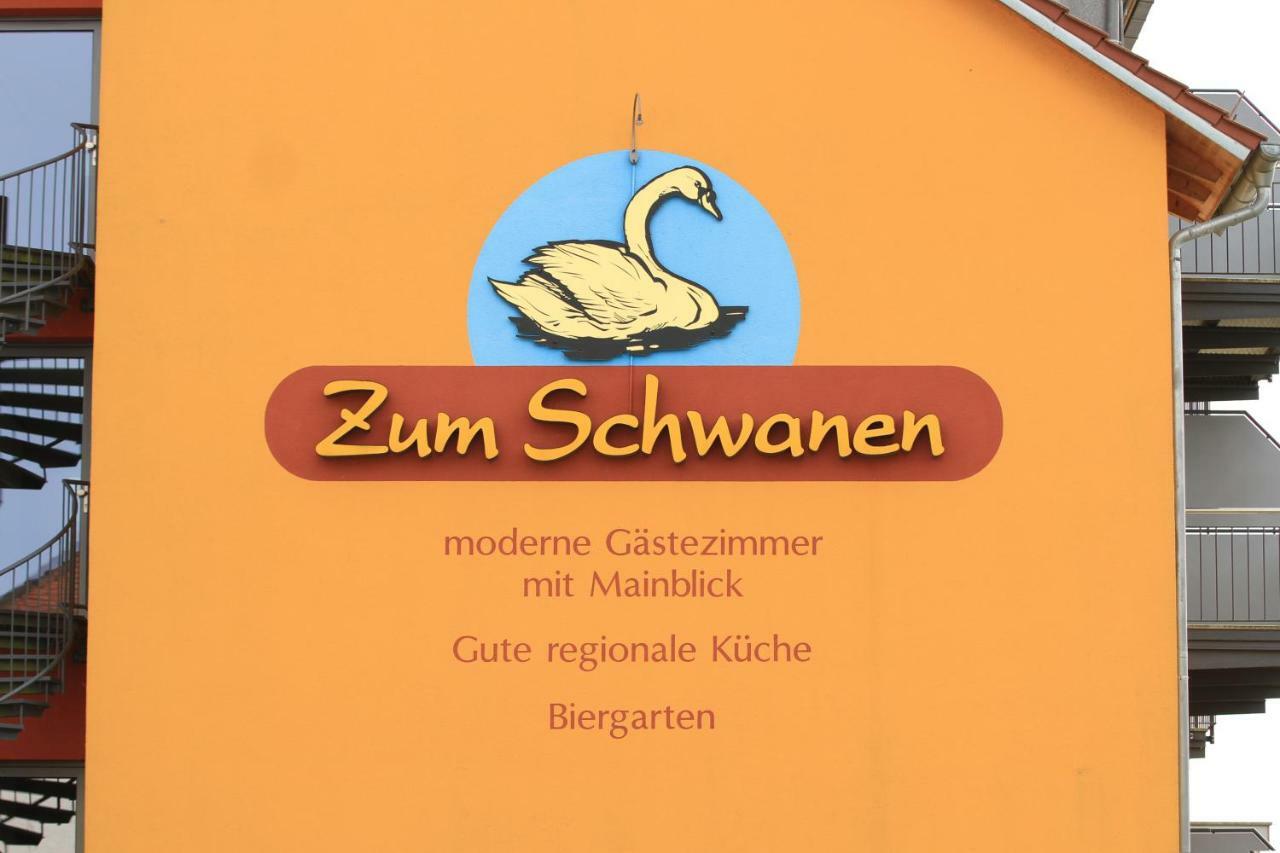 Gasthof Zum Schwanen Kleinostheim Exterior foto